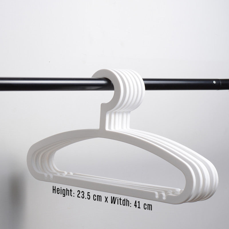 3 pcs Plastic Hefty Hanger Heavy Duty Clothes Hangers