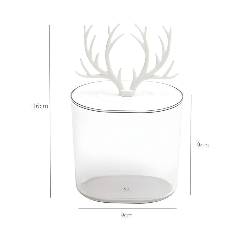Creative Antler Cotton Swabs Container