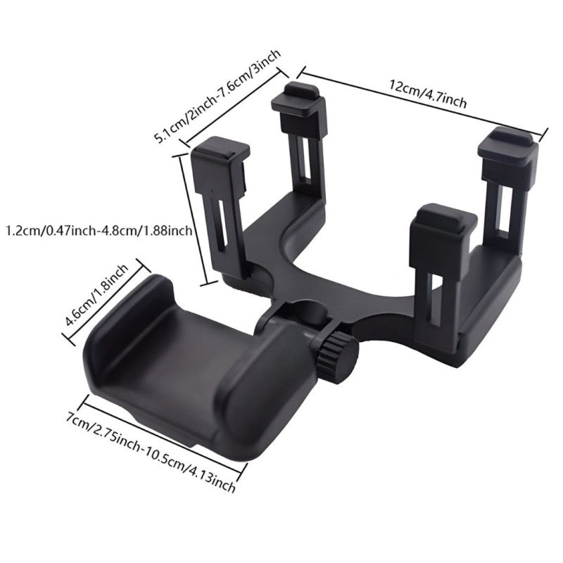 Universal Car Rearview Mirror Mount Adjustable Phone Holder