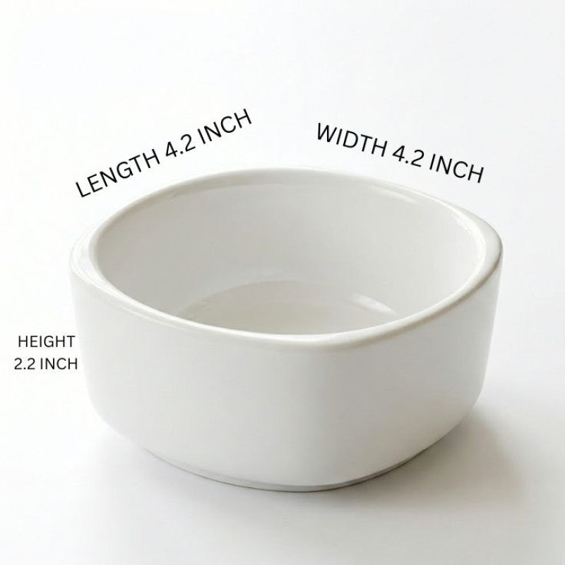 Trifle White Melamine One Piece OF Serving Bowl