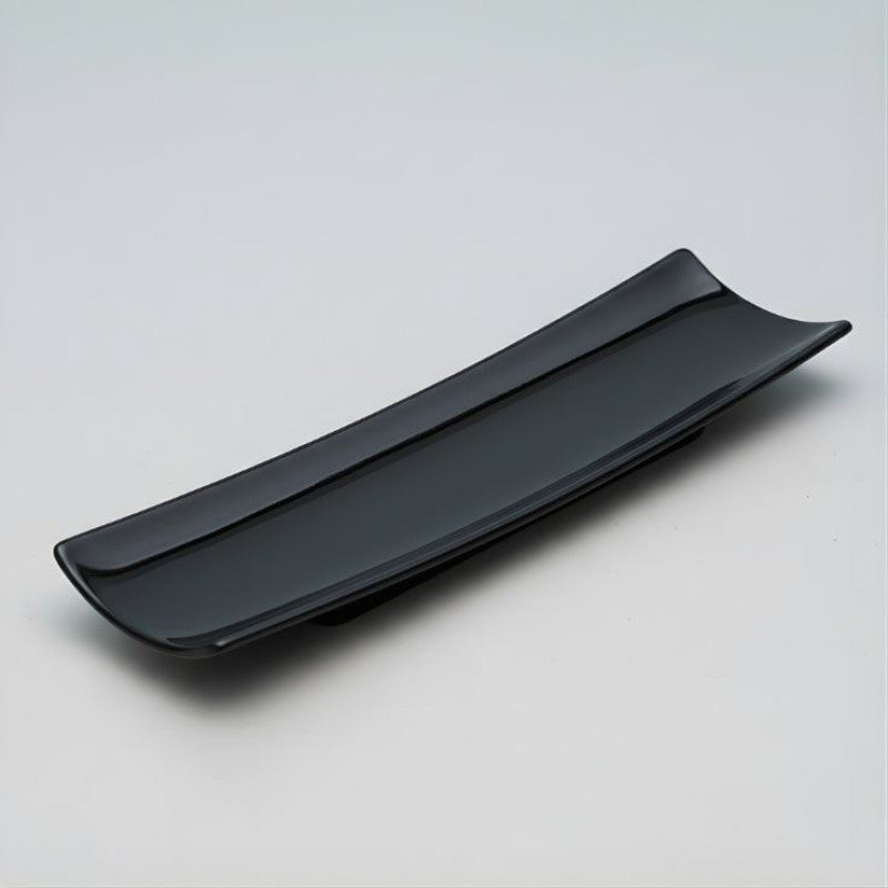 Melamine Black Tray One Piece for Serving