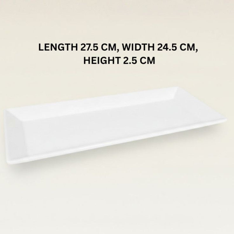 Melamine Craft White Serving Platter