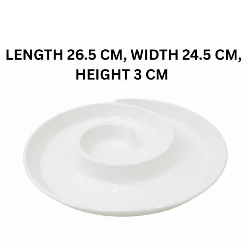Melamine Tango White Serving Platter1,099