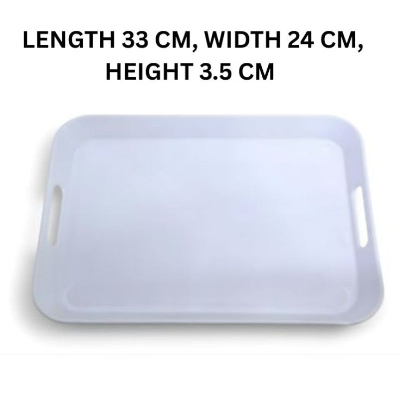 Melamine White Large Square Serving Tray2,299