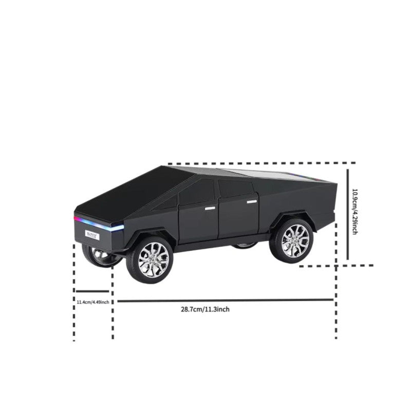 WS-580 18W Bluetooth Speaker Mini RGB Disco Car Speaker