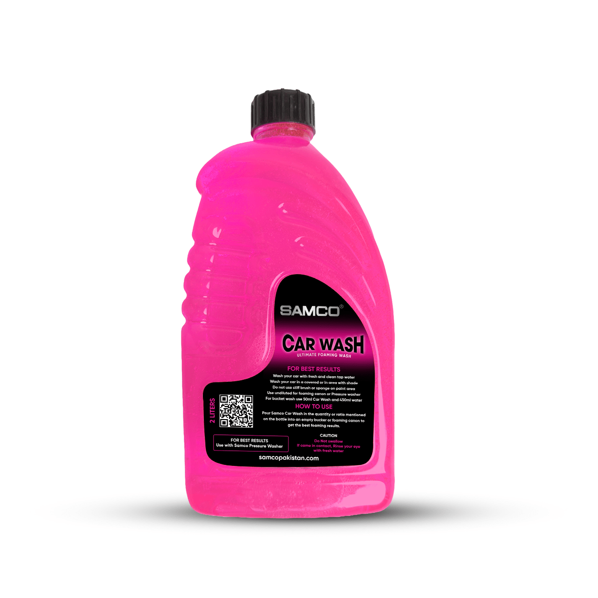 Pack of 2 Samco Foaming Shampoo (2 Litres) with Microfibre Towel