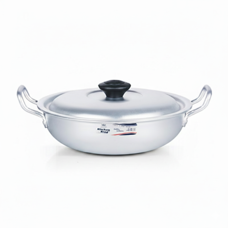 Kitchen King Super Wok Durable Aluminium