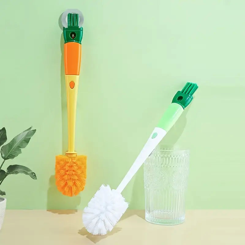 5 In 1 Cleaning Brush Long Handle Water Bottle Washer