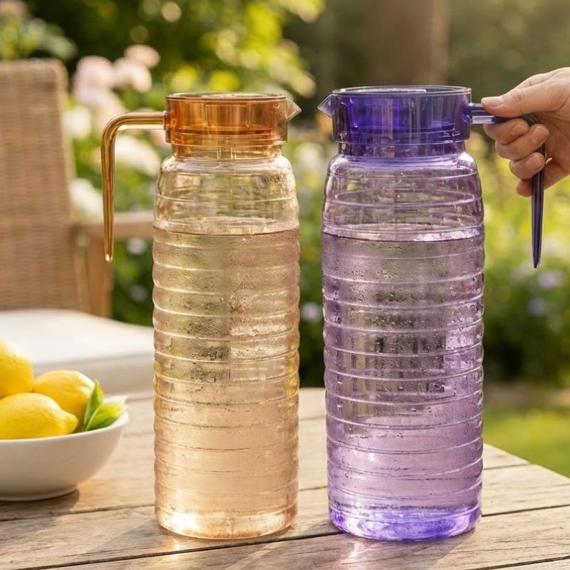 Plastic Party Jug Convenient Water & Juice Pitcher for Home & Gatherings