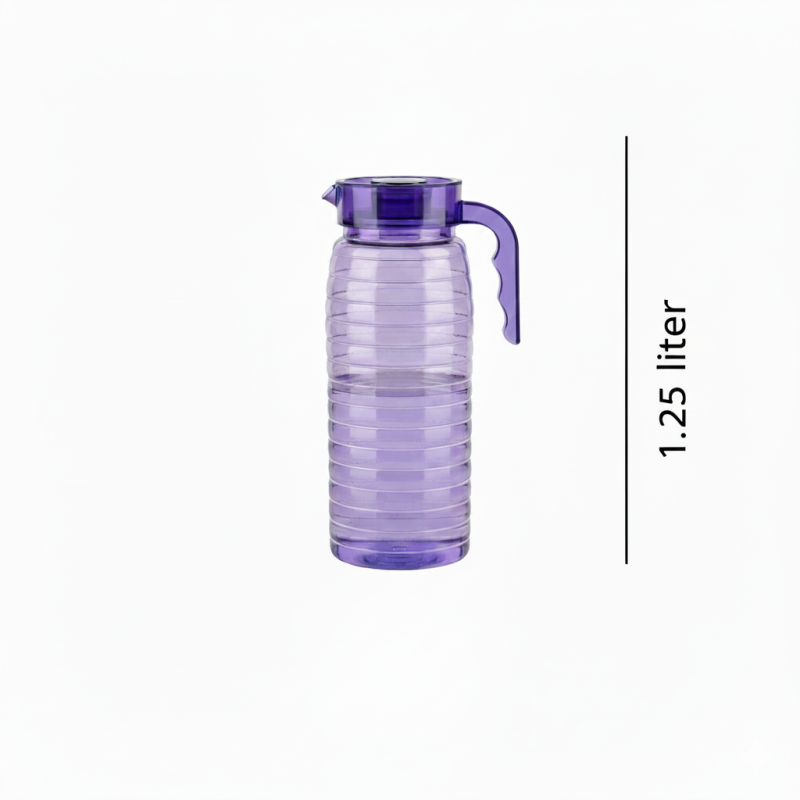 Plastic Party Jug Convenient Water & Juice Pitcher for Home & Gatherings