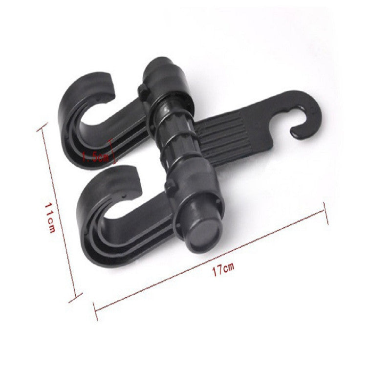 Car Seat Headrest Hooks Heavy Duty Vehicle Hanger for Bags