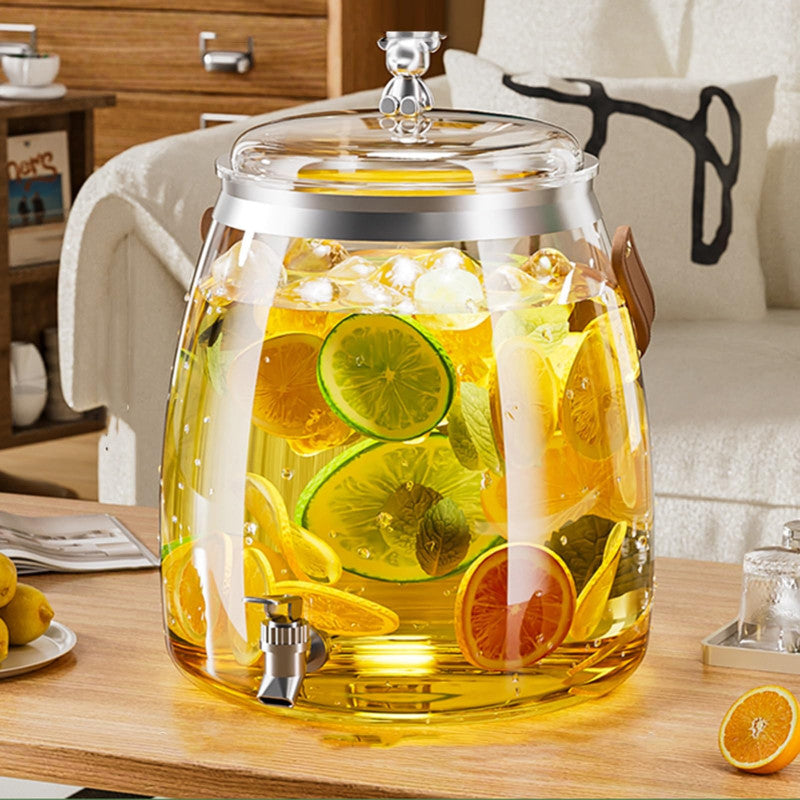 5L Juicer Dispenser Large Capacity Drink Container for Home & Parties