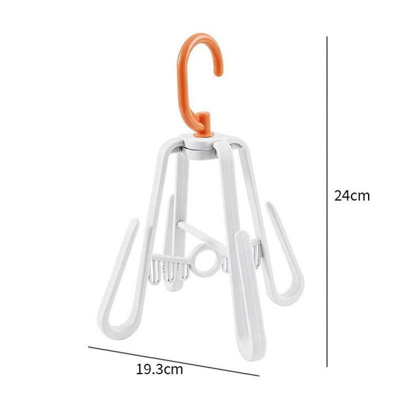 360° Rotating 4 in 1 Shoes Hanger Space Saving Organizer