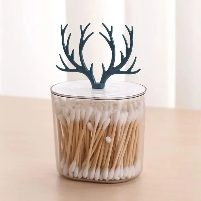 Creative Antler Cotton Swabs Container