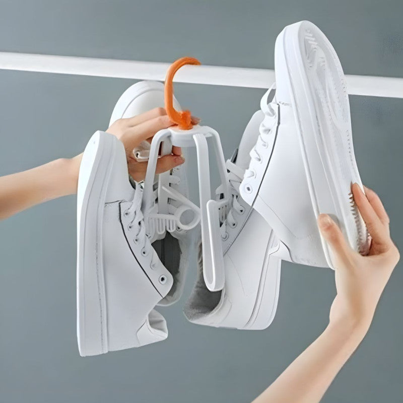 360° Rotating 4 in 1 Shoes Hanger Space Saving Organizer