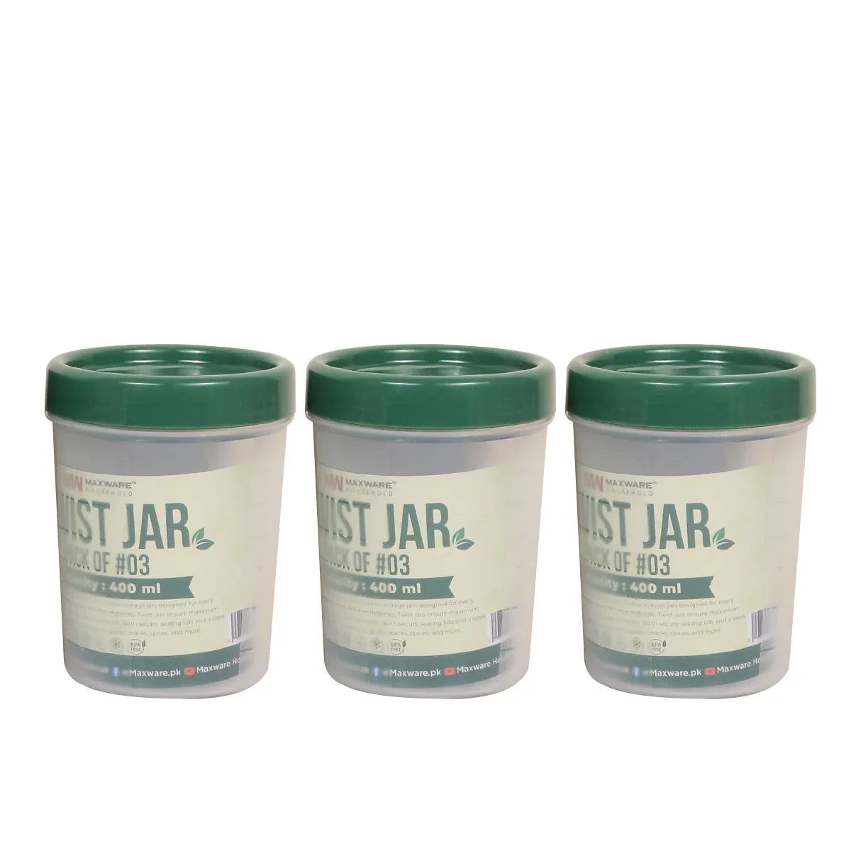 Twist Jar Large – 400 ML Storage Container