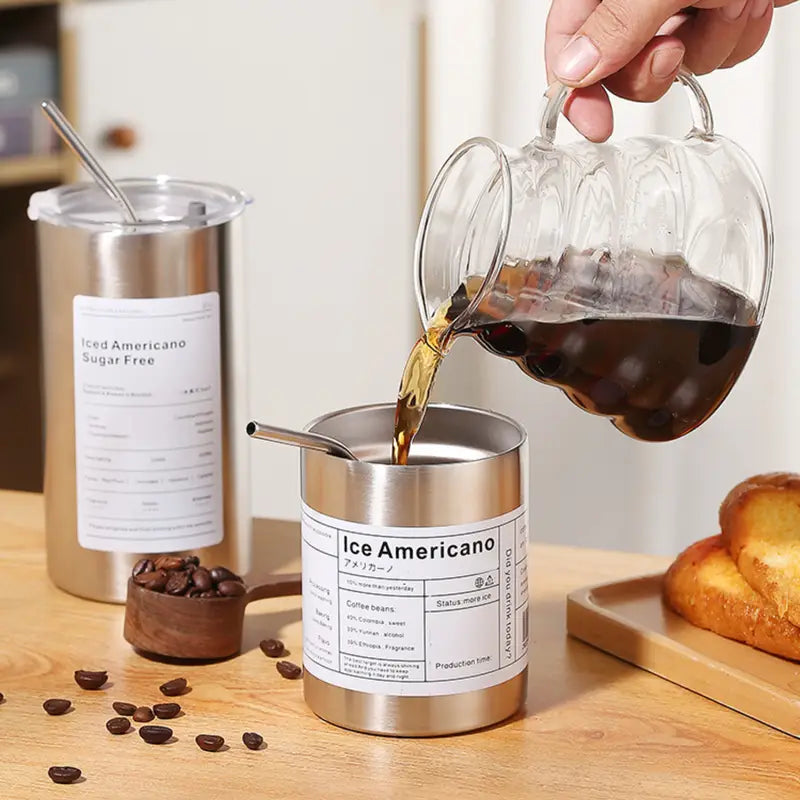 ICED Americano Mug – 350 ML Travel Cup