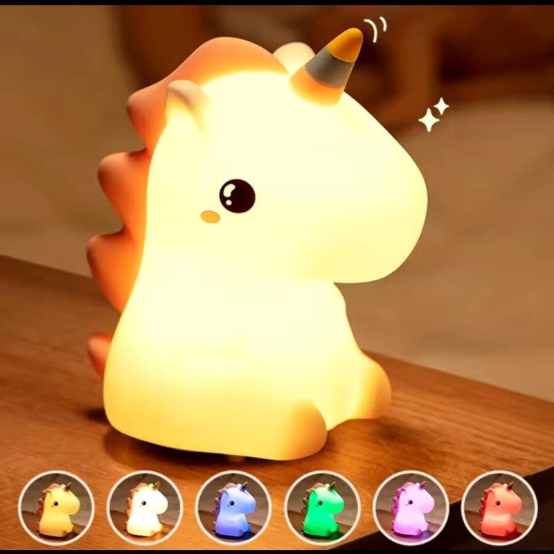 Unicorn Lamp Cute Table Light for Kids & Decor