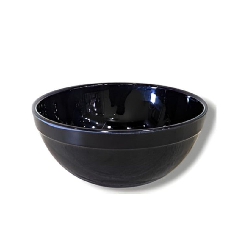 Melamine Black Vigo 8 INCH Medium Bowl For Serving