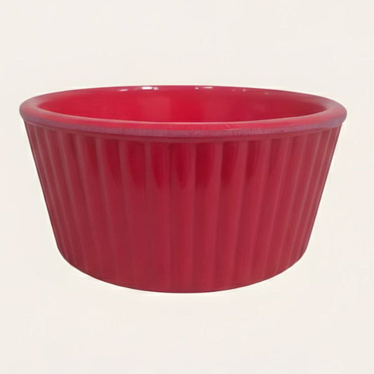 Melamine 3 Inch Ramekin Red Bowl Serving Bowl
