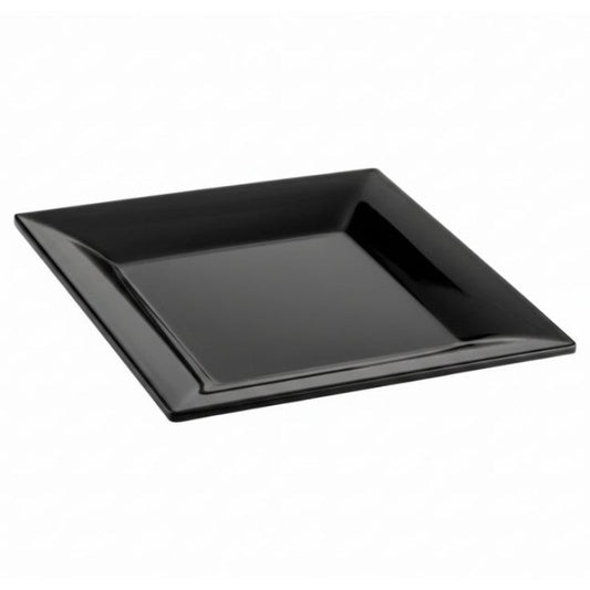 Melamine Large Swiss Black Serving Platter