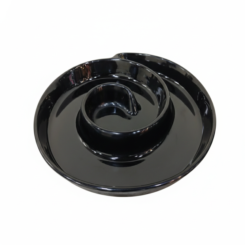Melamine Tango Black Serving Platter With Box