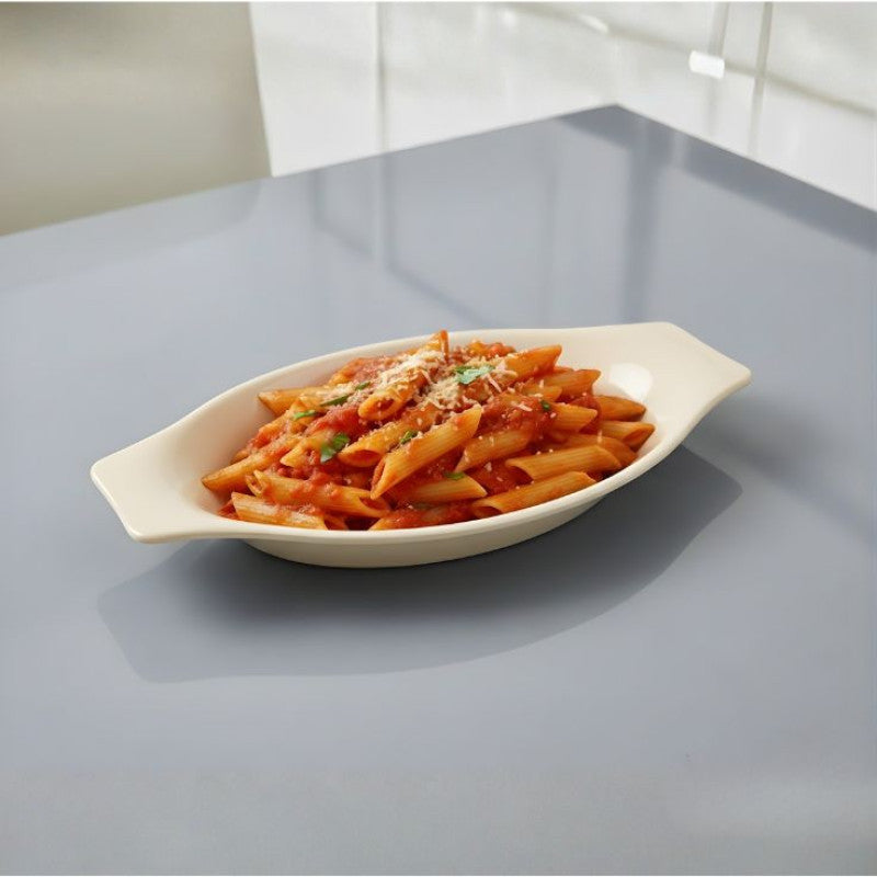Melamine Medium Cream Serving Tray