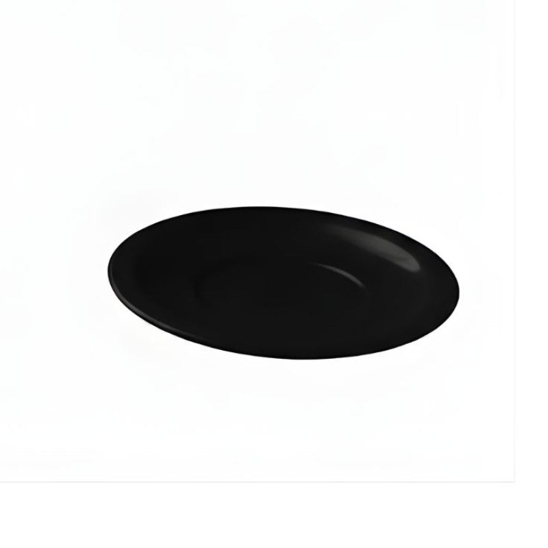 Melamine 3 PCS Black Serving Set OF Bowl Saucer And Soup Spoon