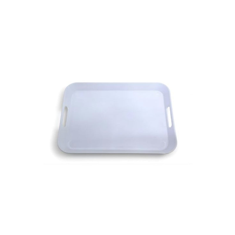 Melamine White Small Square Serving Tray