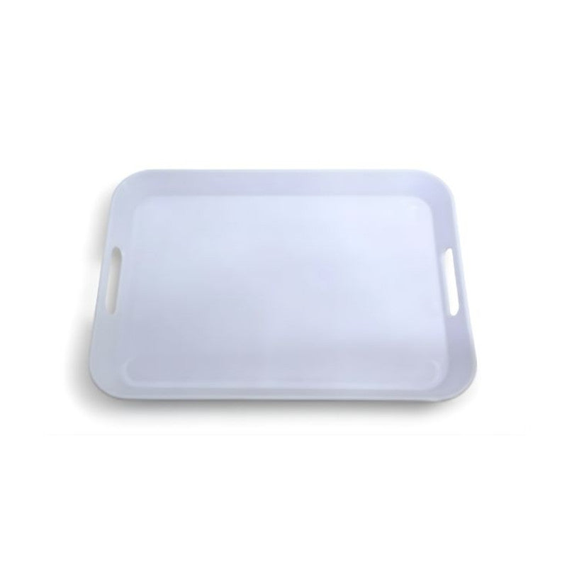 Melamine White Medium Square Serving Tray