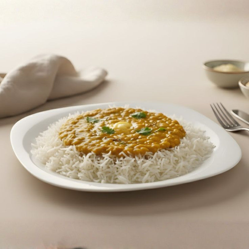 Melamine 7 Inch White Serving Flate Plate