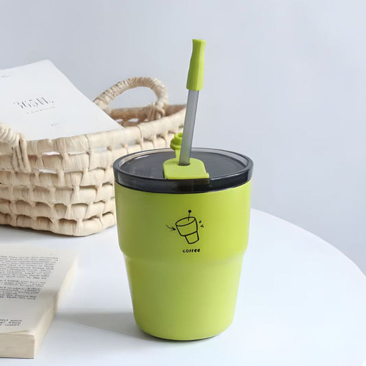 New Korean Style Insulated Mug Portable Thermal Drinking Cup