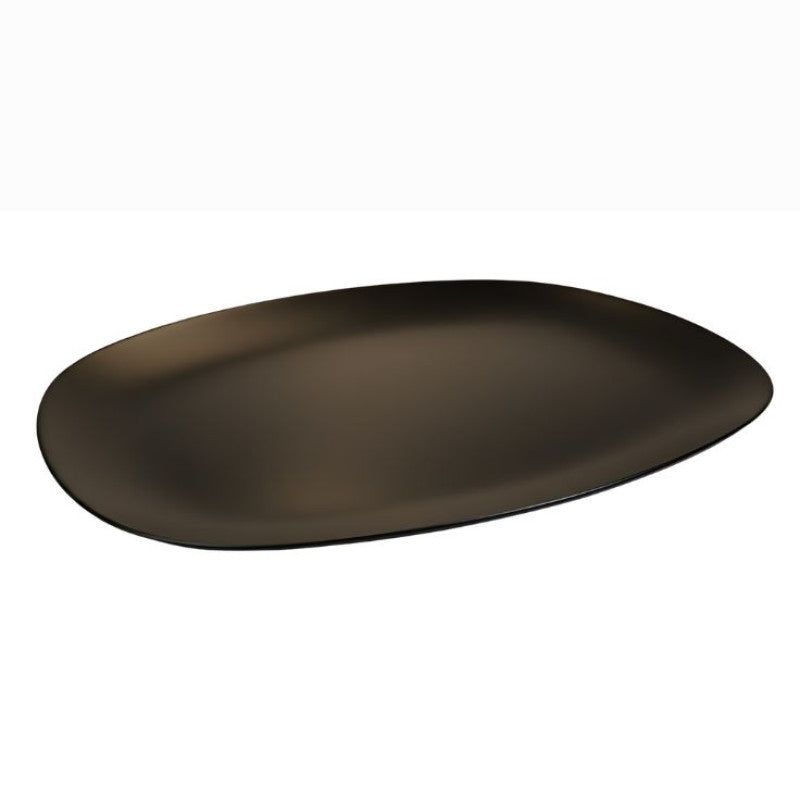 Melamine Black Rectangle Serving Tray