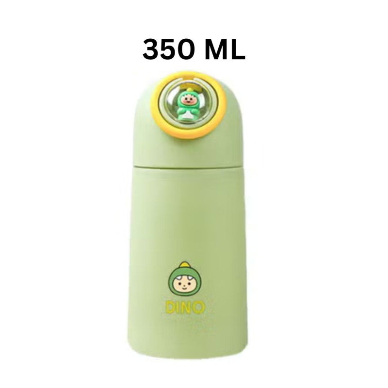Cute Animal Glass Thermos Bottle 350ML Cosplay Water Bottle