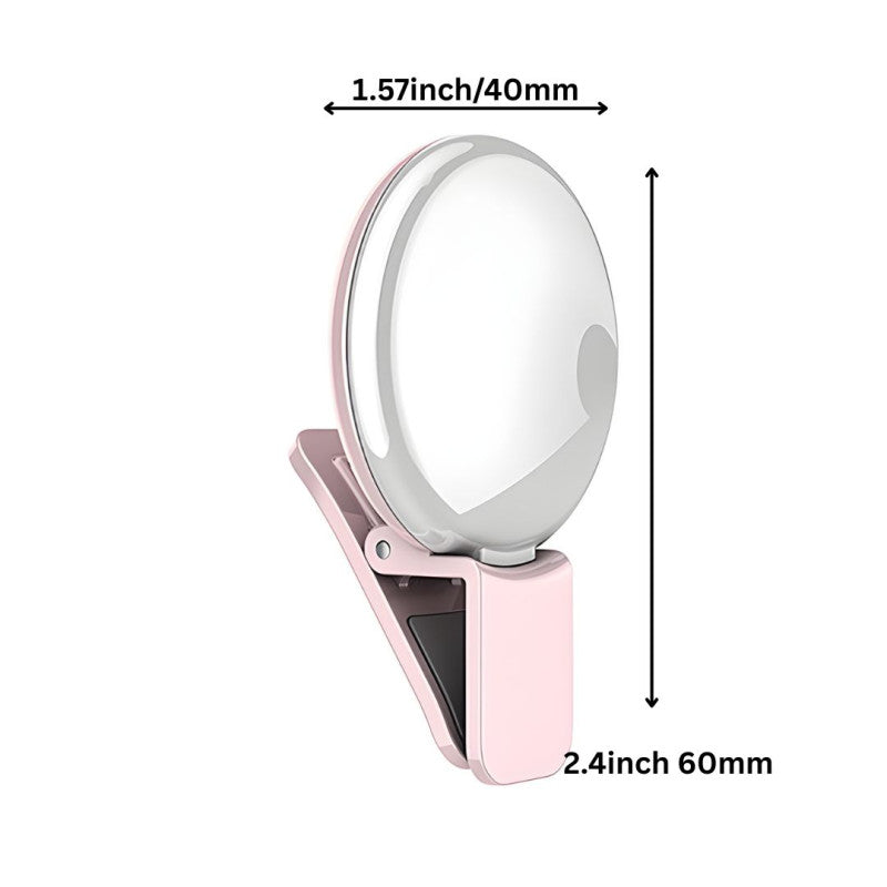 Mini Portable Fill Light 9 LED Warm & White Light