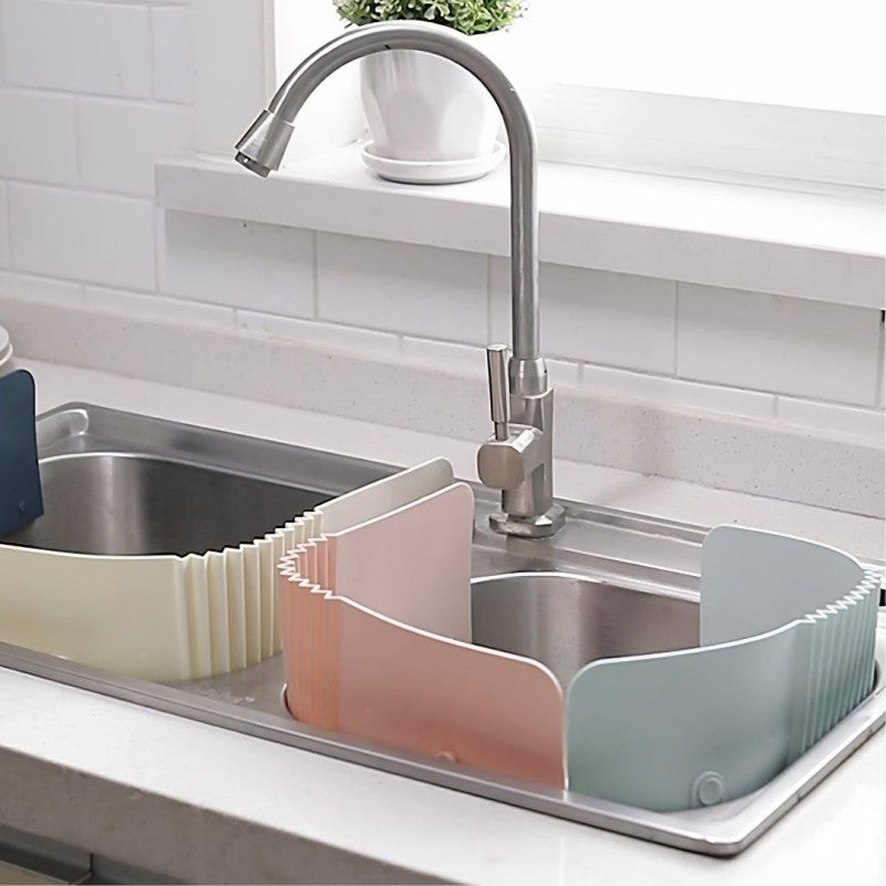 Kitchen Sink Folding Water Blocking Board Foldable Splash Guard