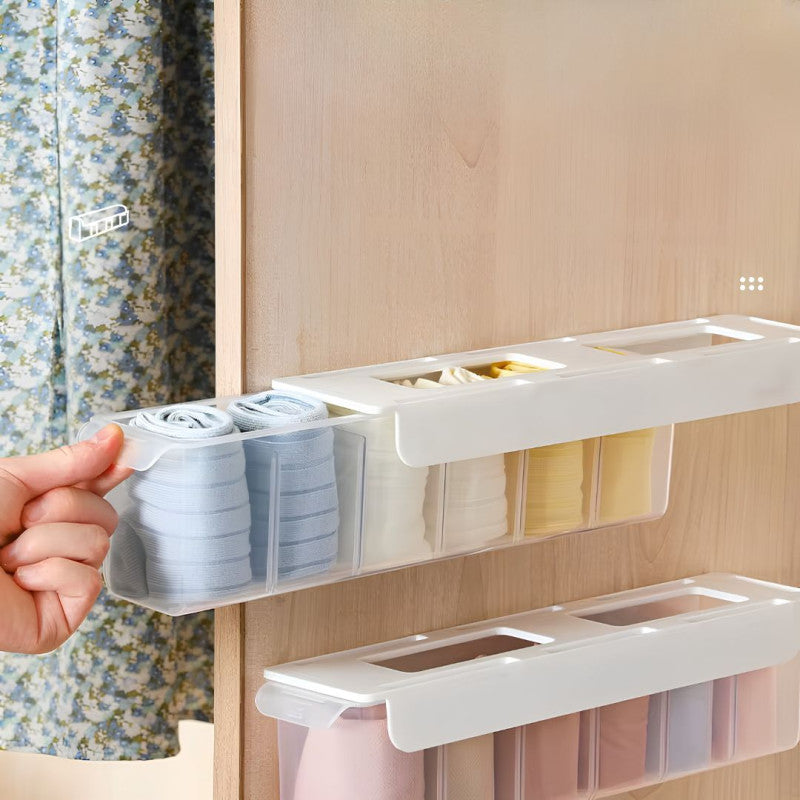 Undergarments Organizer Multi Compartment Storage Box