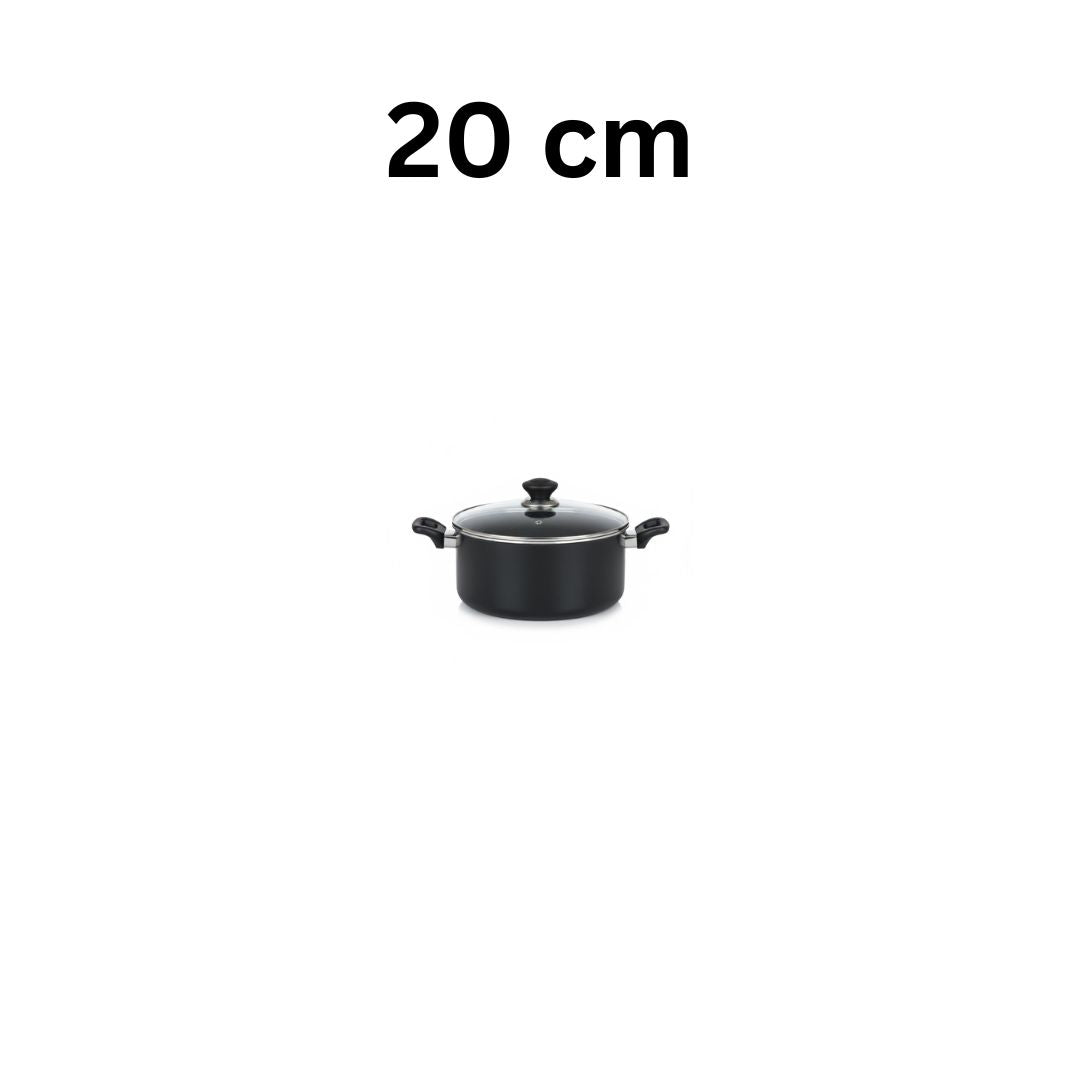 Kitchen King Lumina Casserole Pot with Glass Lid