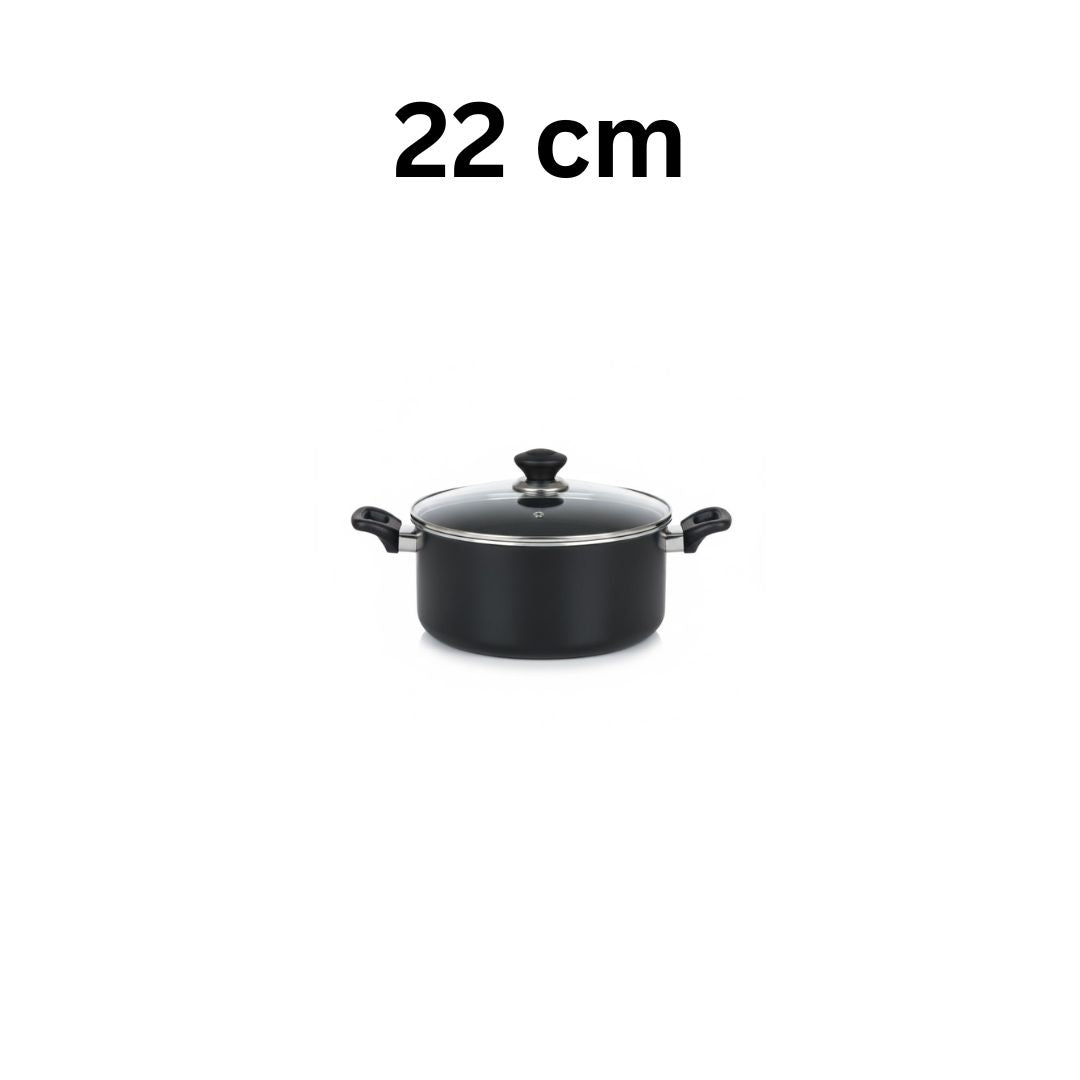 Kitchen King Lumina Casserole Pot with Glass Lid