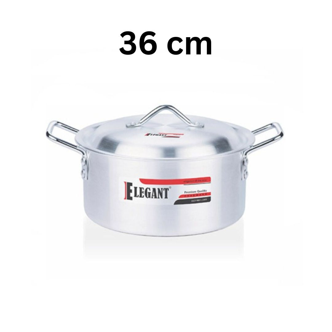 Elegant Cuisine Casserole With lids Aluminum
