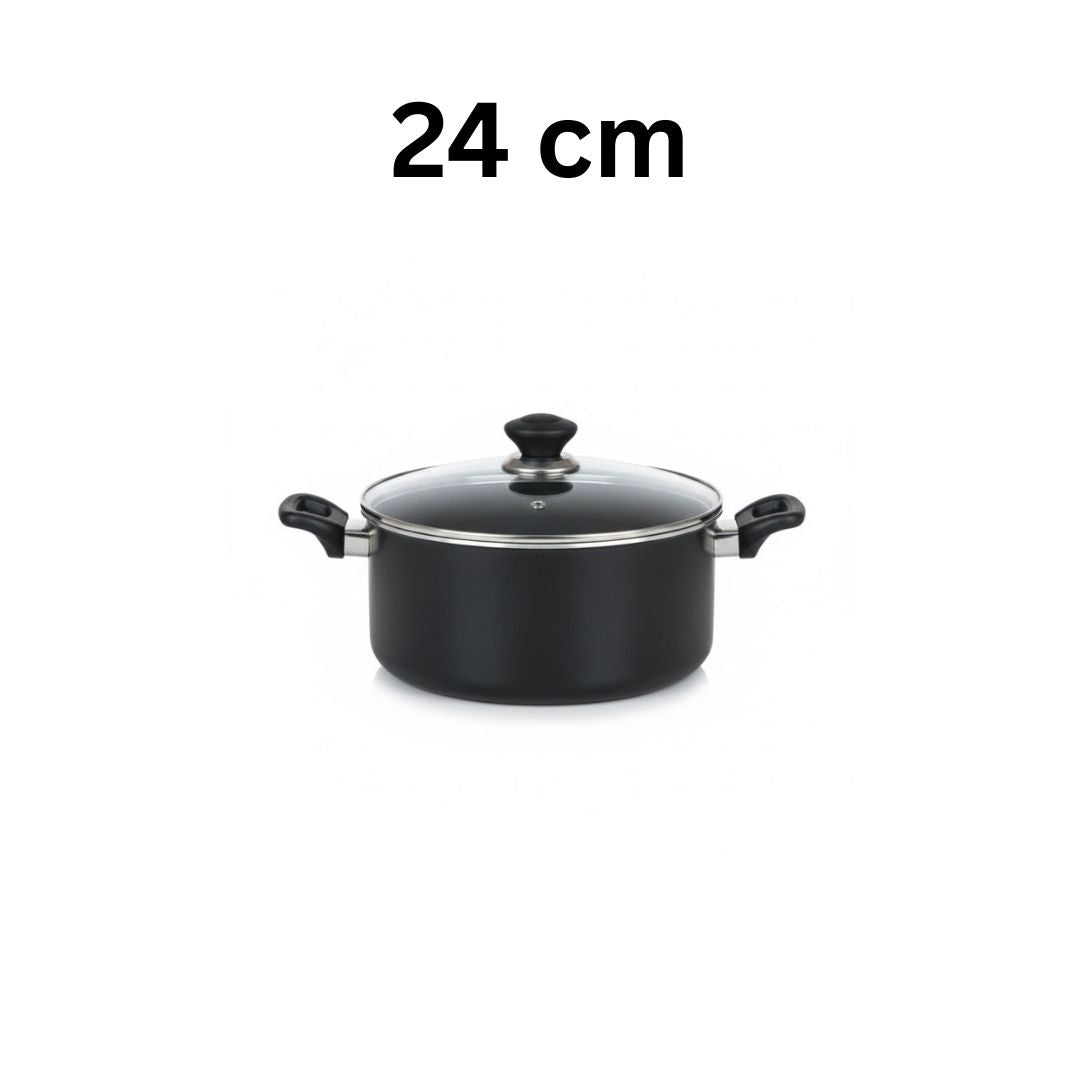 Kitchen King Lumina Casserole Pot with Glass Lid