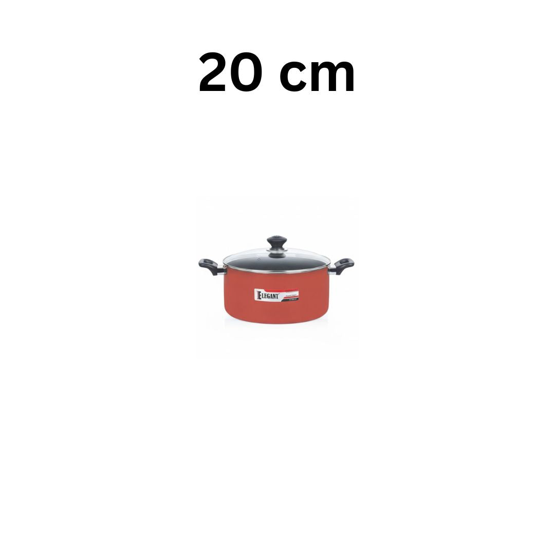 Elegant Servo Non Stick Casserole Pot With Lid