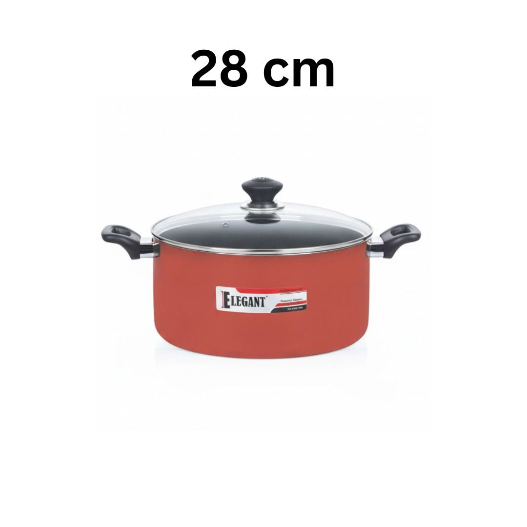 Elegant Servo Non Stick Casserole Pot With Lid
