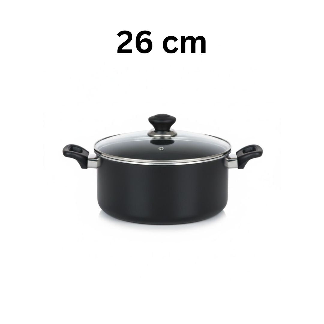 Kitchen King Lumina Casserole Pot with Glass Lid