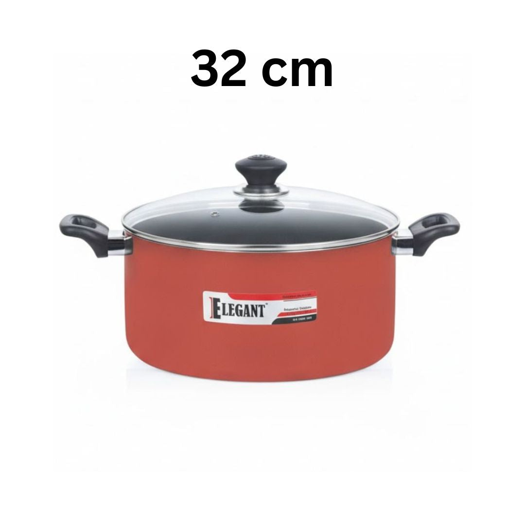Elegant Servo Non Stick Casserole Pot With Lid