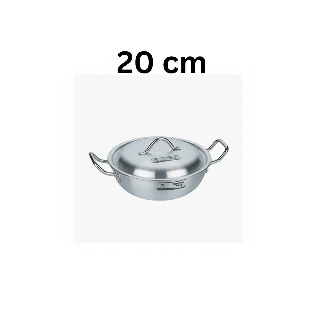 Kitchen King Super Wok Heavy Duty Anodized Aluminium