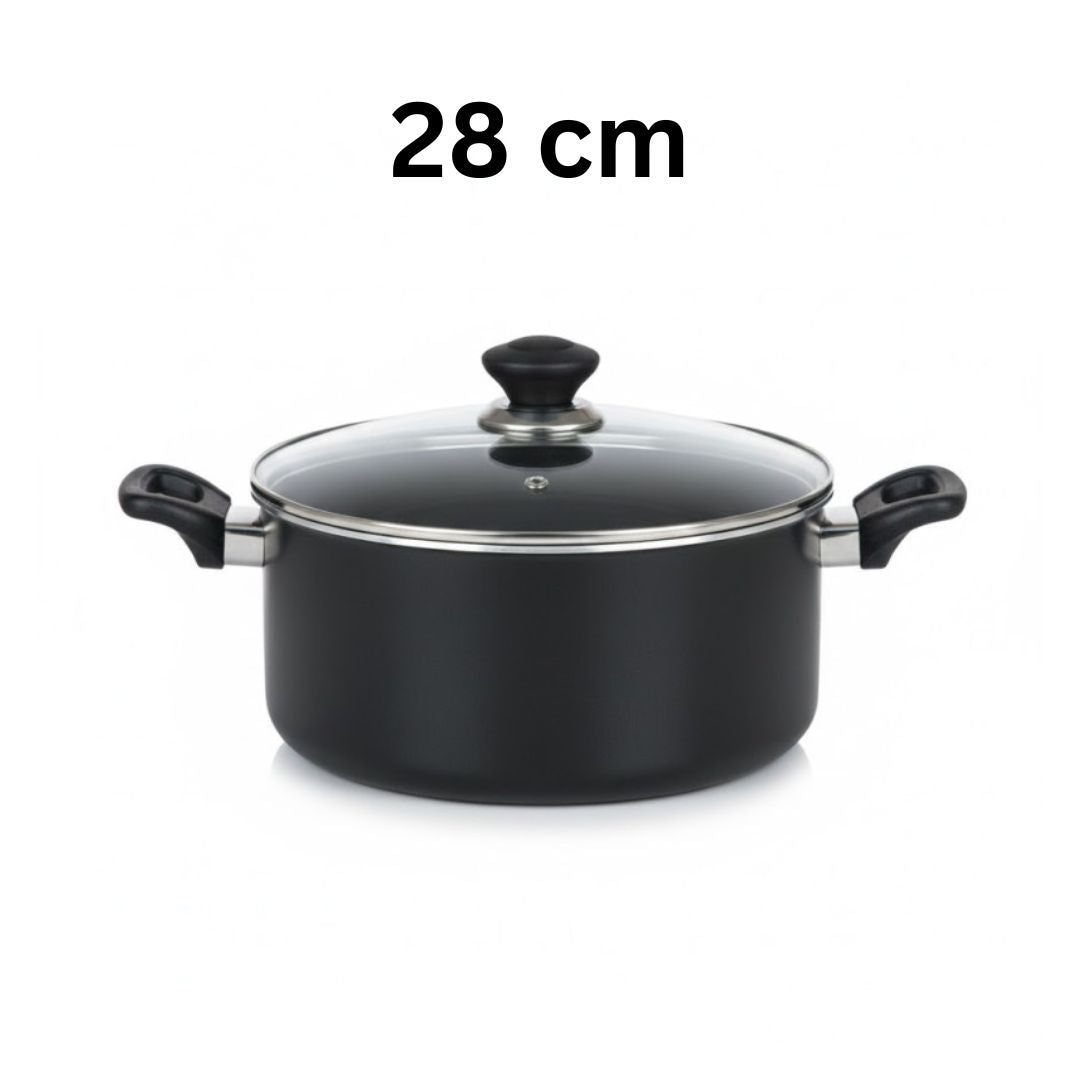 Kitchen King Lumina Casserole Pot with Glass Lid