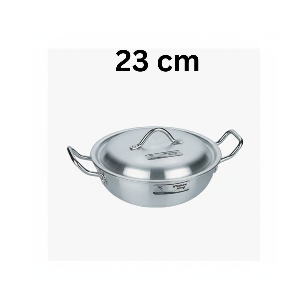 Kitchen King Super Wok Heavy Duty Anodized Aluminium