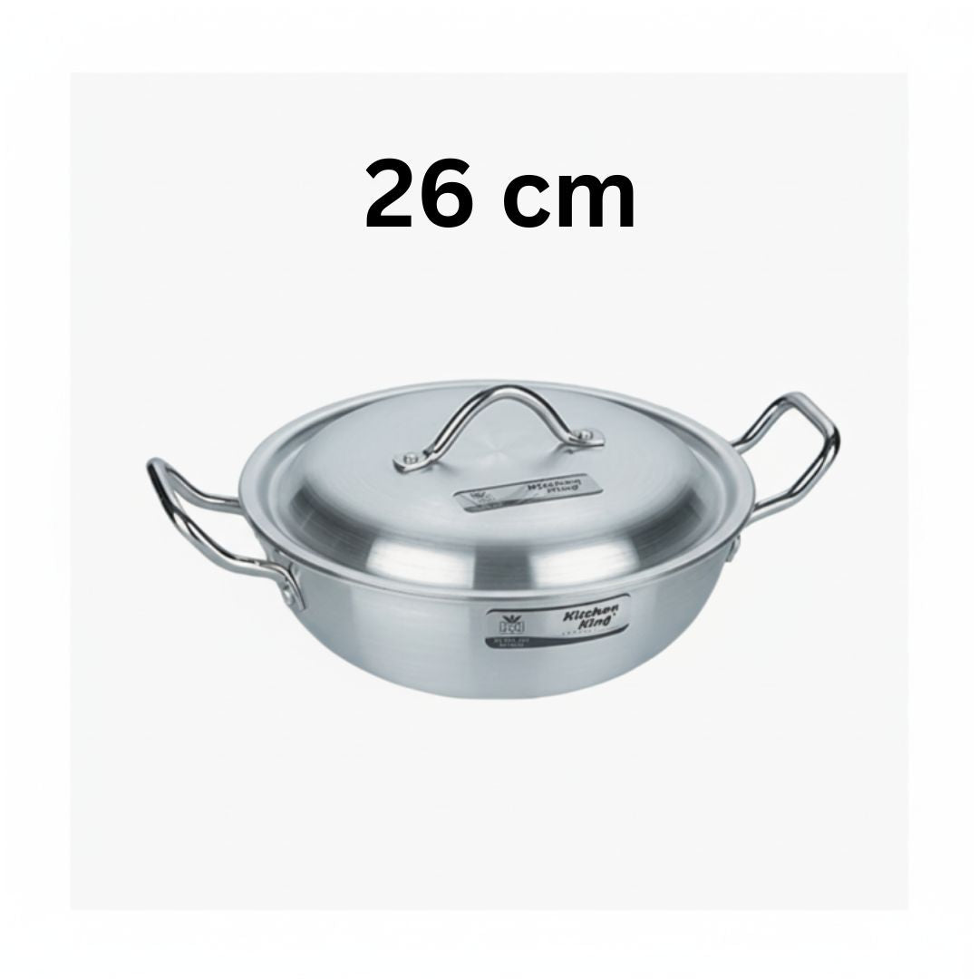 Kitchen King Super Wok Heavy Duty Anodized Aluminium