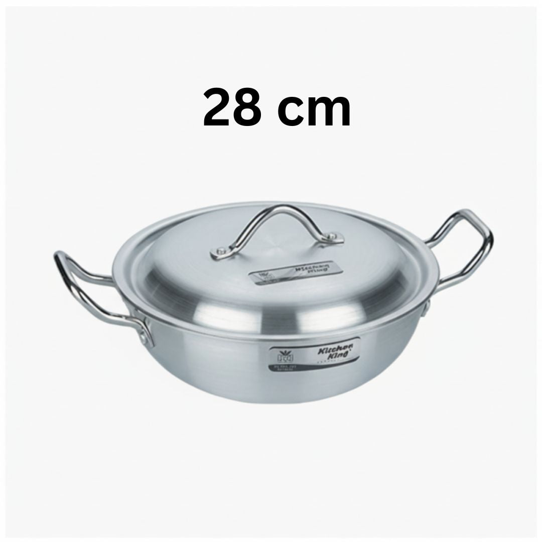Kitchen King Super Wok Heavy Duty Anodized Aluminium